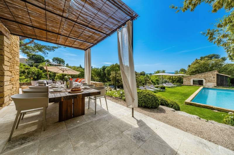 Terrasse avec vue