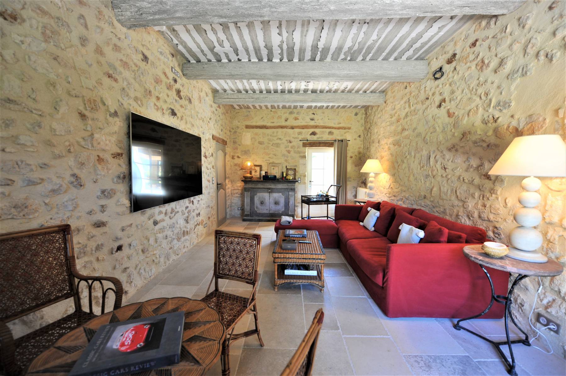 Salon propriété de prestige en Provence