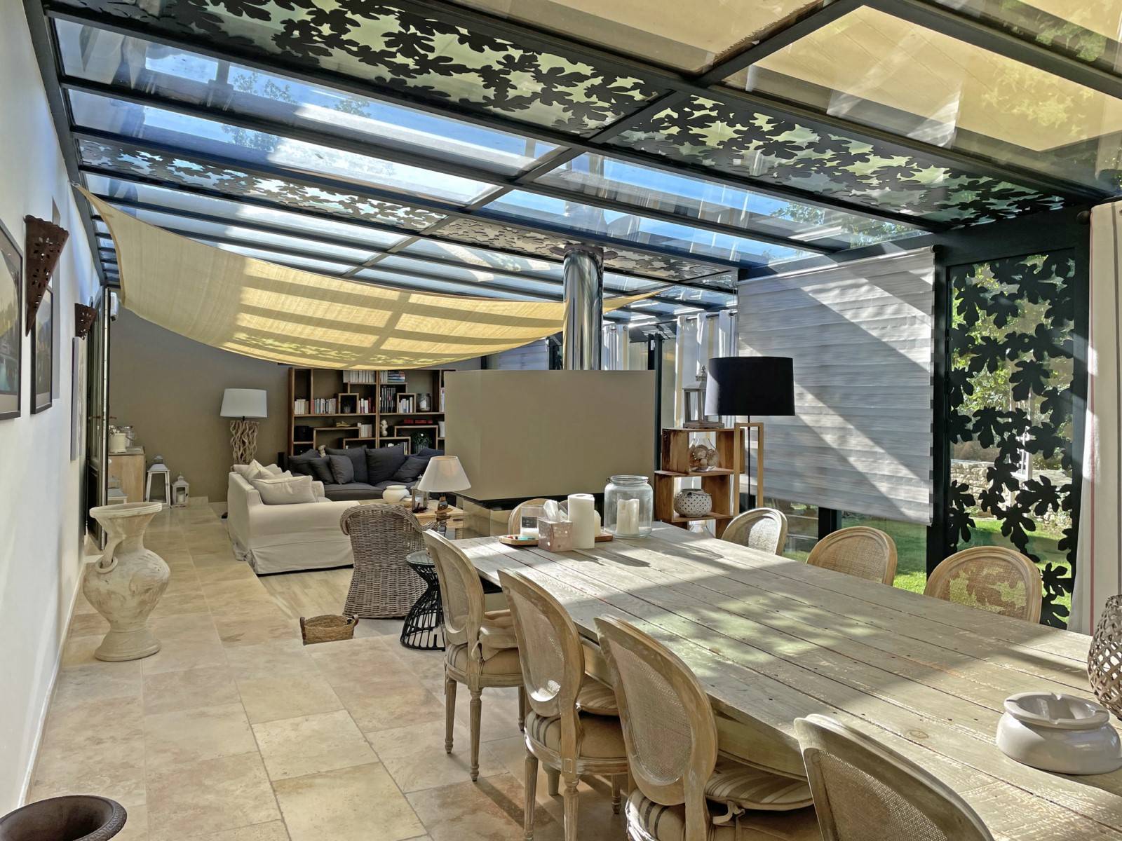 Location Propriété avec dépendance, piscine et vue imprenable sur le Mont Ventoux Bonnieux   