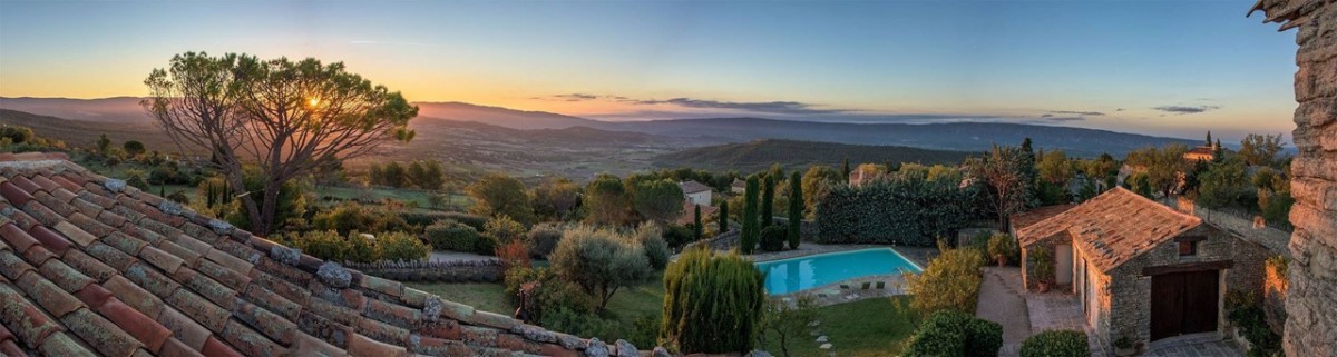 Gordes, piscine de rêve au calme