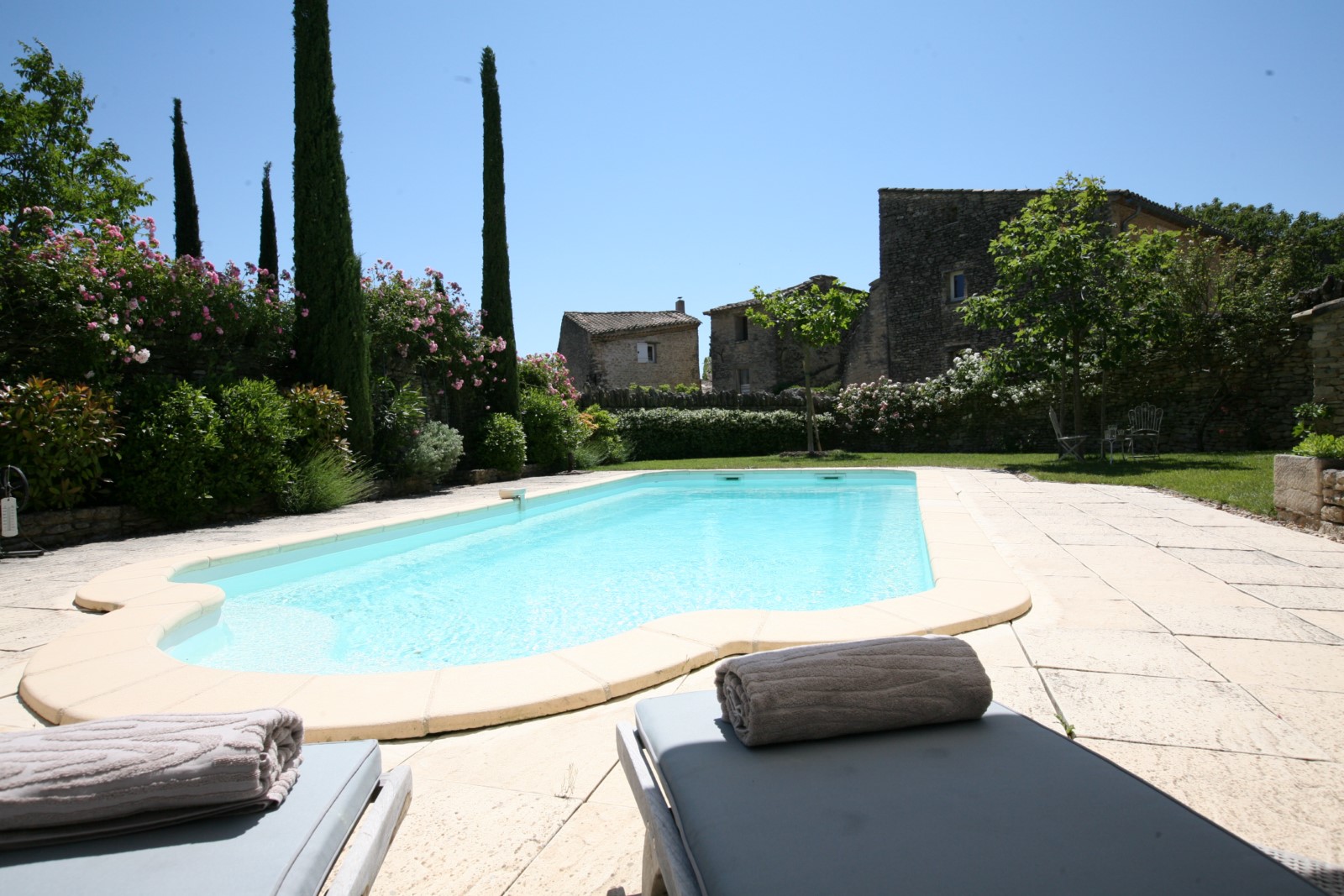 Piscine de rêve à Gordes