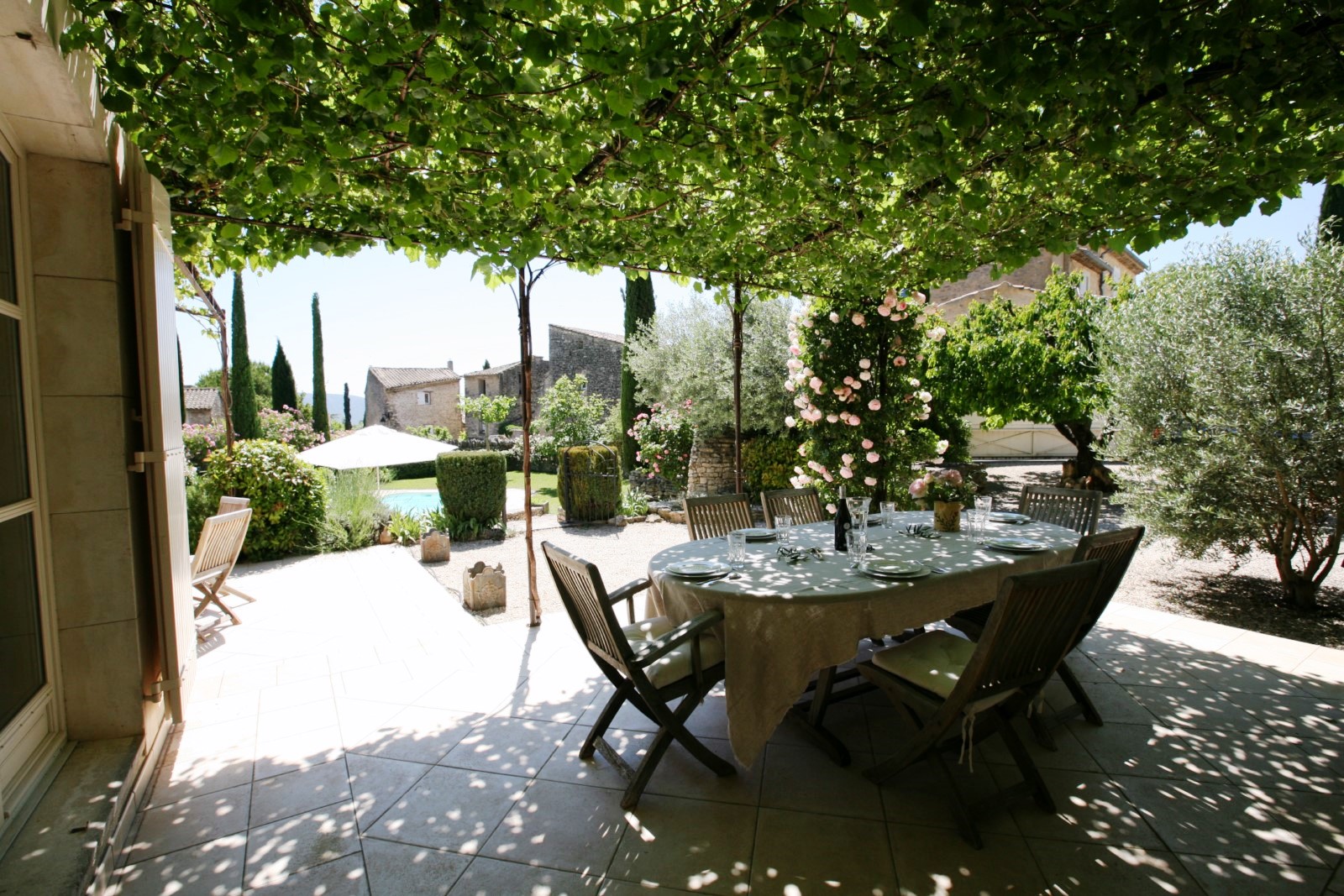 Very close to the  village of Gordes