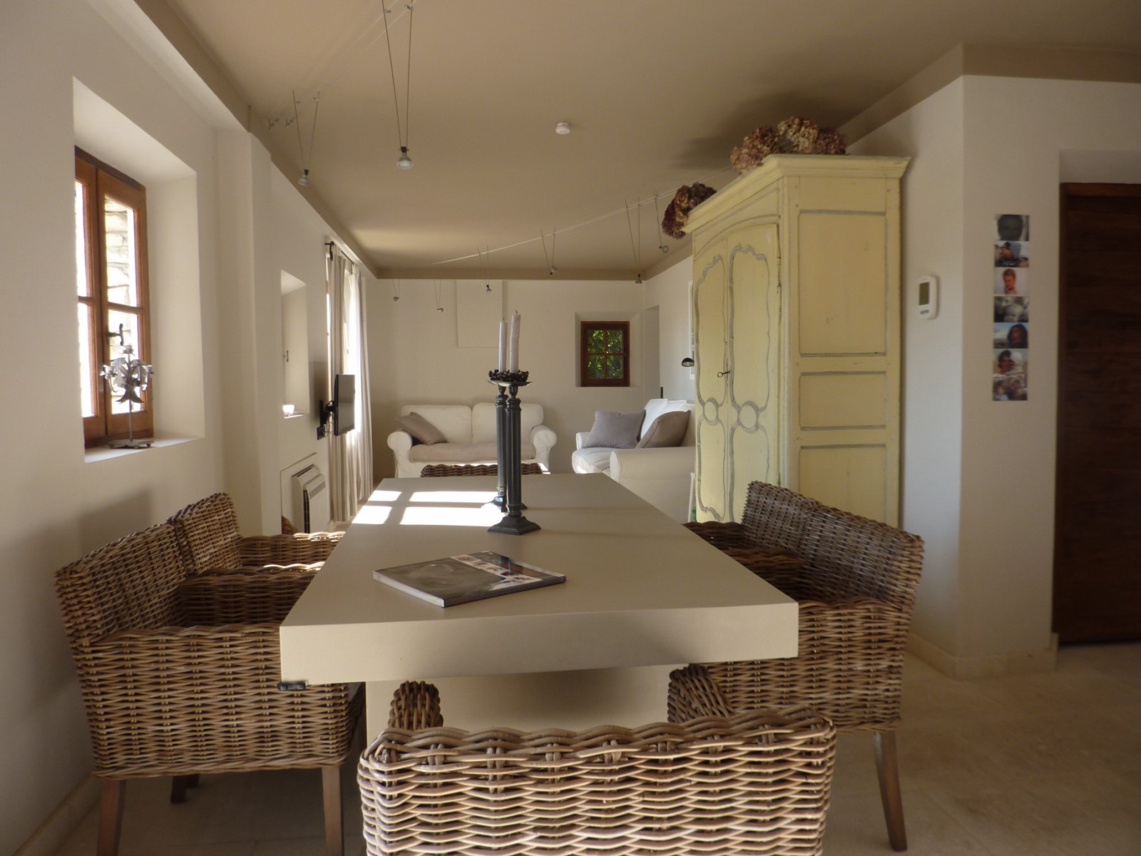 heated swimming pool in Luberon