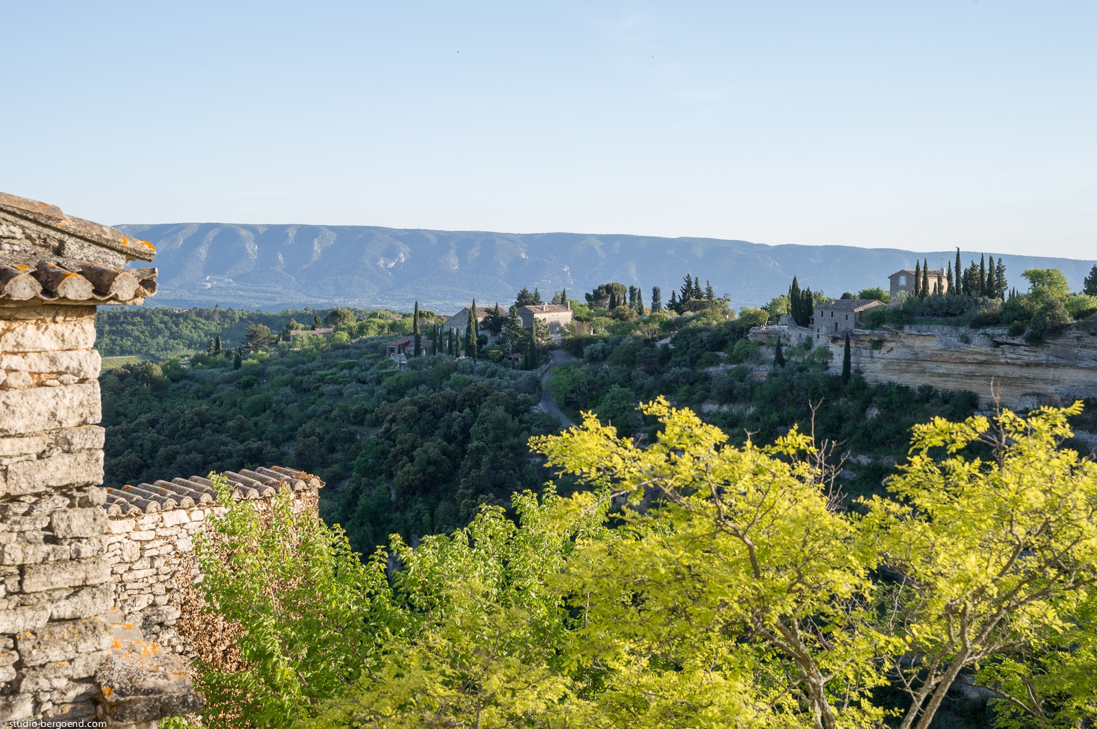 Superbe vue sur le Luberon