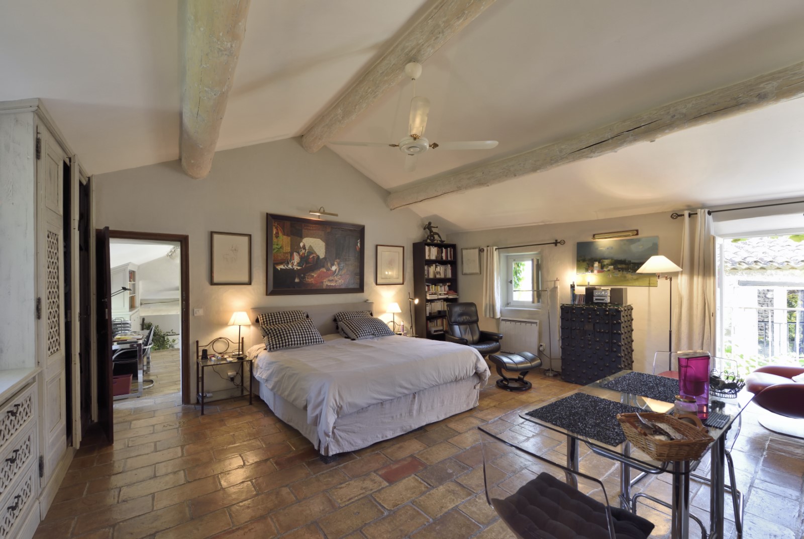 Chambre des Maîtres pour cette belle location de vacances