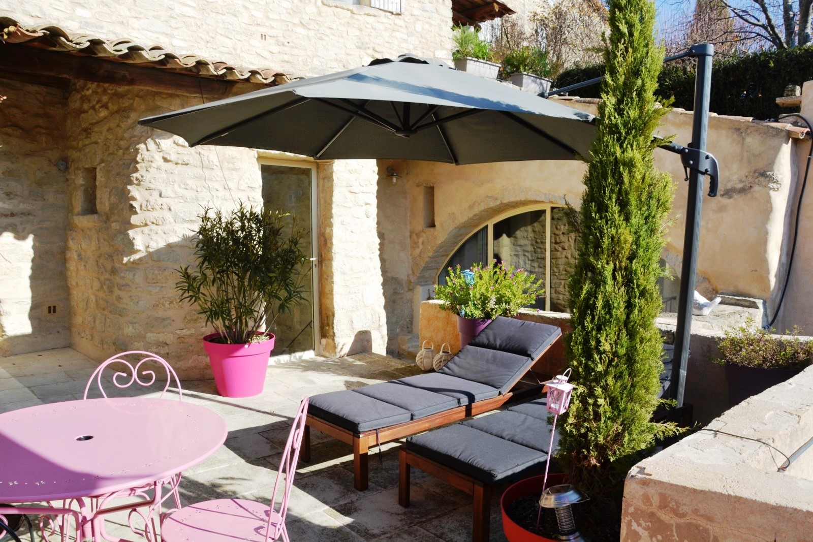 d'une maison de village dans le cœur de Bonnieux   
