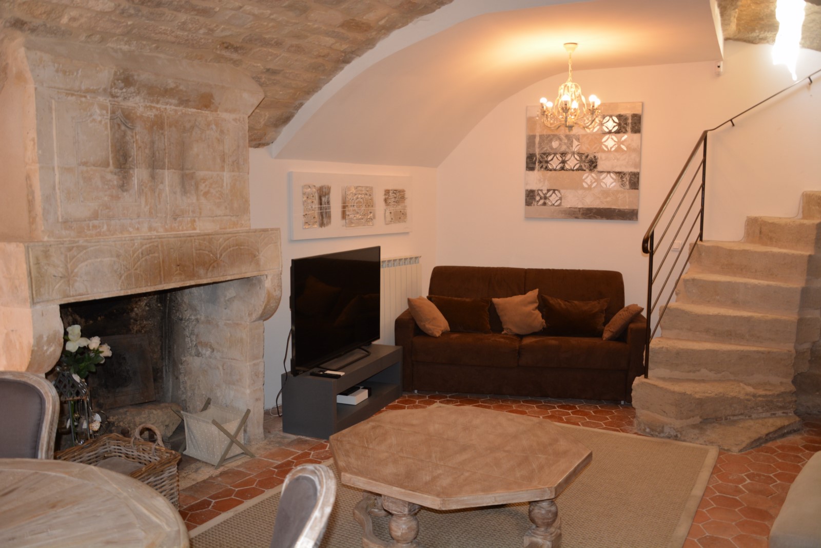 d'une maison de village dans le cœur de Bonnieux   