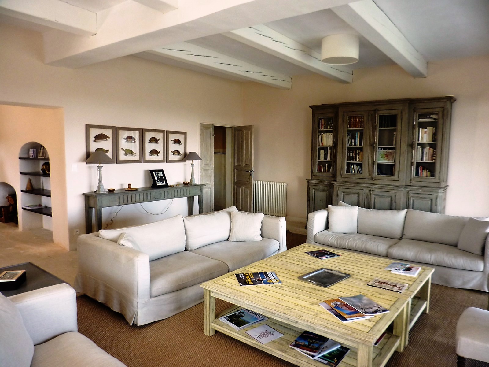 Confort et raffinement pour cette maison en location dans le Luberon