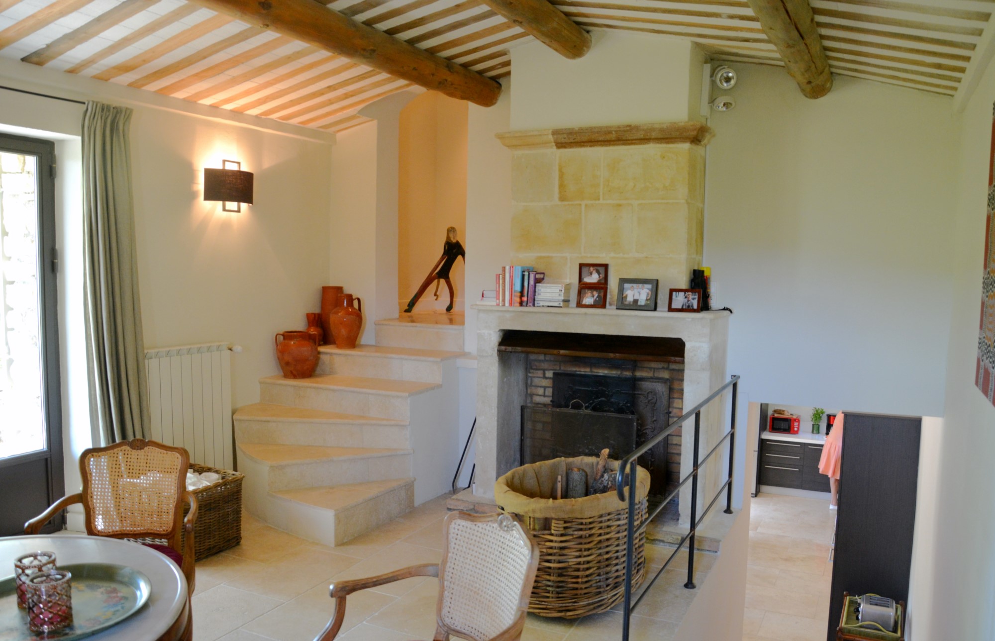 Location saisonnière en Luberon, confortable propriété,   