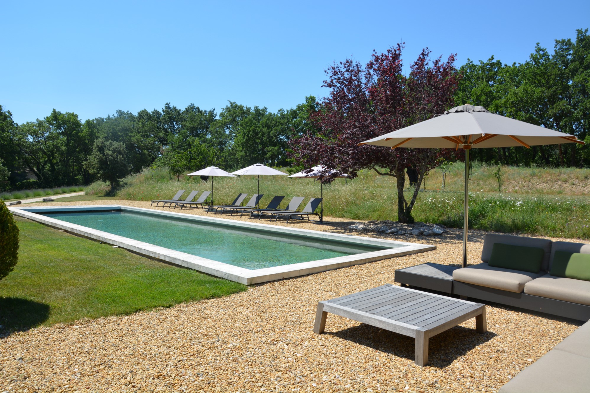 Location saisonnière en Luberon, confortable propriété,   