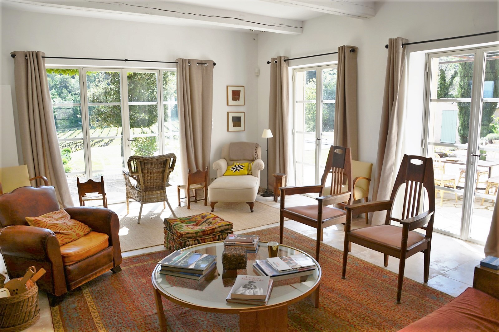 Salon de la maison à louer par l'agence ROSIER