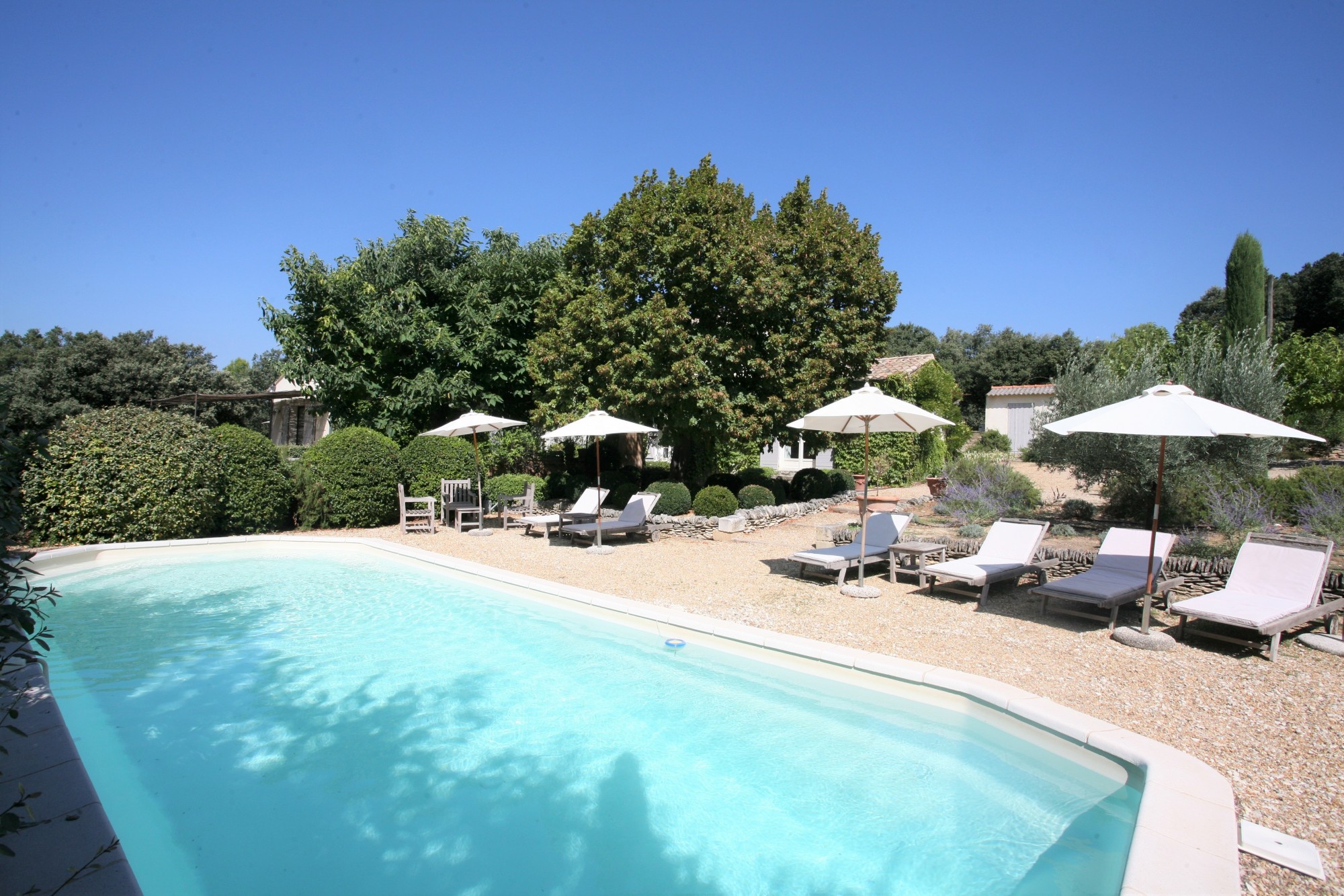 Dans le bas de Gordes, Mas Provençal à louer pour vos vacances.   