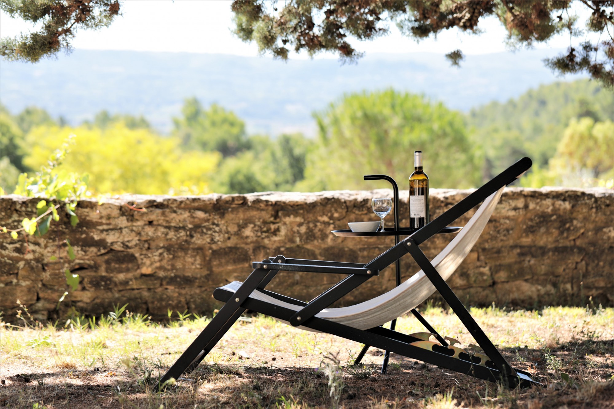 Location à Roussillon, face aux ocres, charmante bergerie rénovée avec piscine   