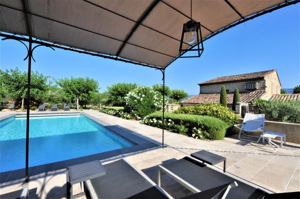Notre zone d'activité pour ce service Mas provençal authentique avec dépendances en location saisonnière pour 12 personnes et plus